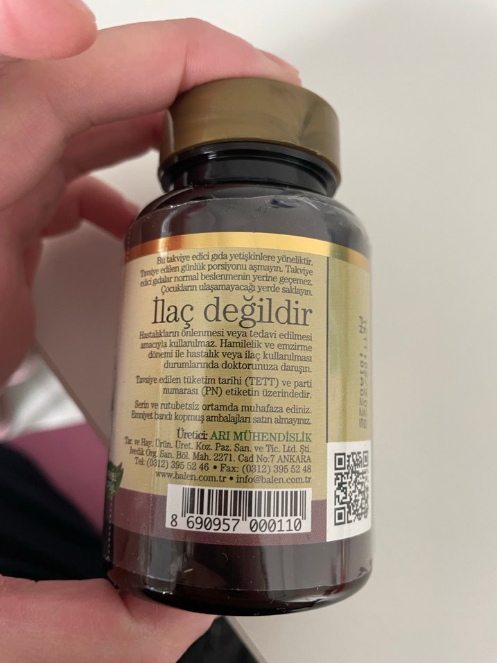 Balen Kediotu Kökü Ekstraktı Kapsül 73adet - Görsel 2