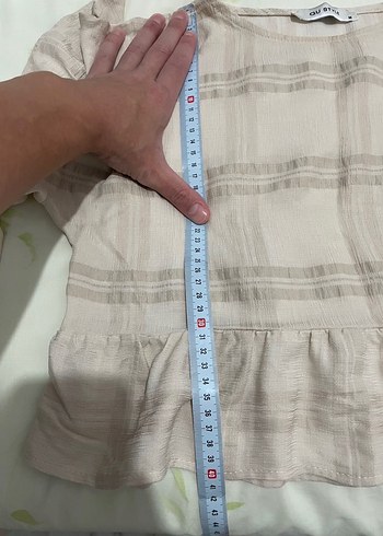 Bej Renkli Uzun Etek Bluz Takım - Görsel 7