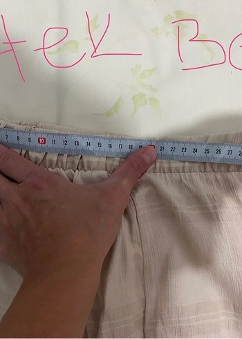 Bej Renkli Uzun Etek Bluz Takım - Görsel 9