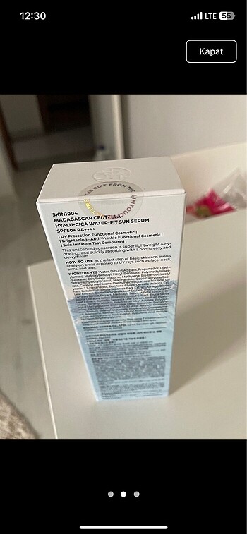 Diğer Skin1004 centella güneş kremi 100ml