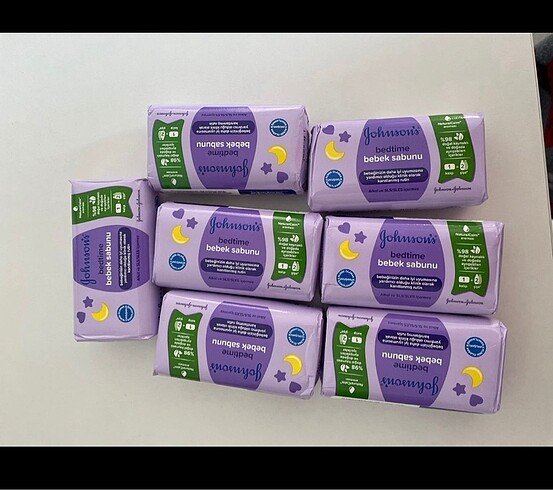 Johnsons baby 7 adet sabun