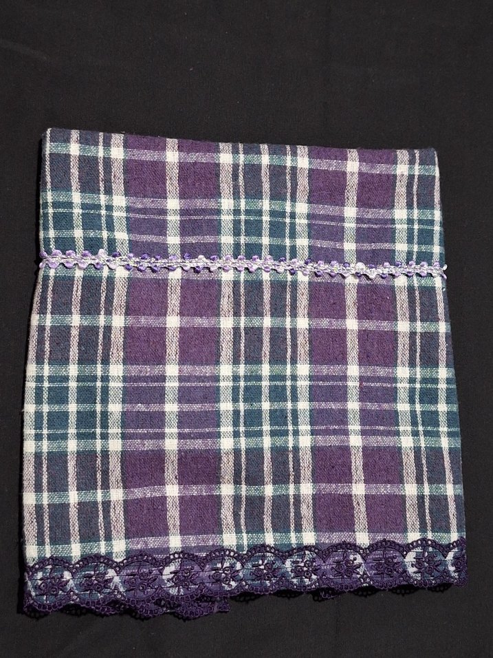 Mor Kareli Mutfak örtüsü - Görsel 3