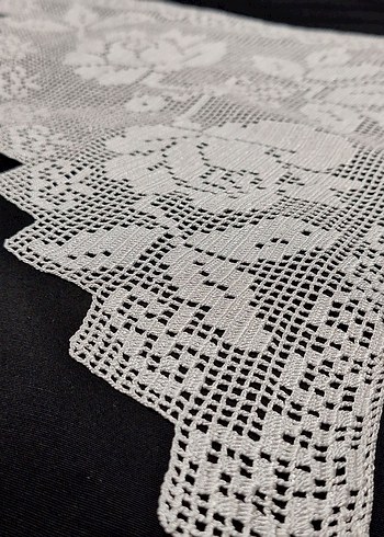 Naylon iple örülmüş bohça kenarı - Görsel 2