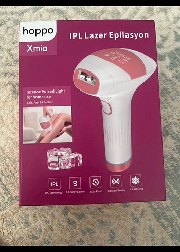 Beden Renk Hoppo Xmia Buz Lazer Epilasyon Cihazı Beyaz