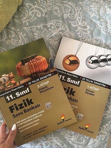 aydın yayınları 11. sınıf ayt fizik seti
