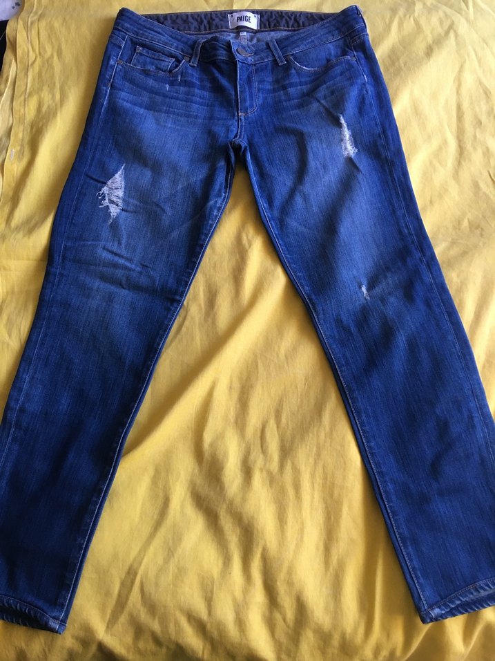 Paige Orijinal USA Denim Pantolon — görsel 3/10