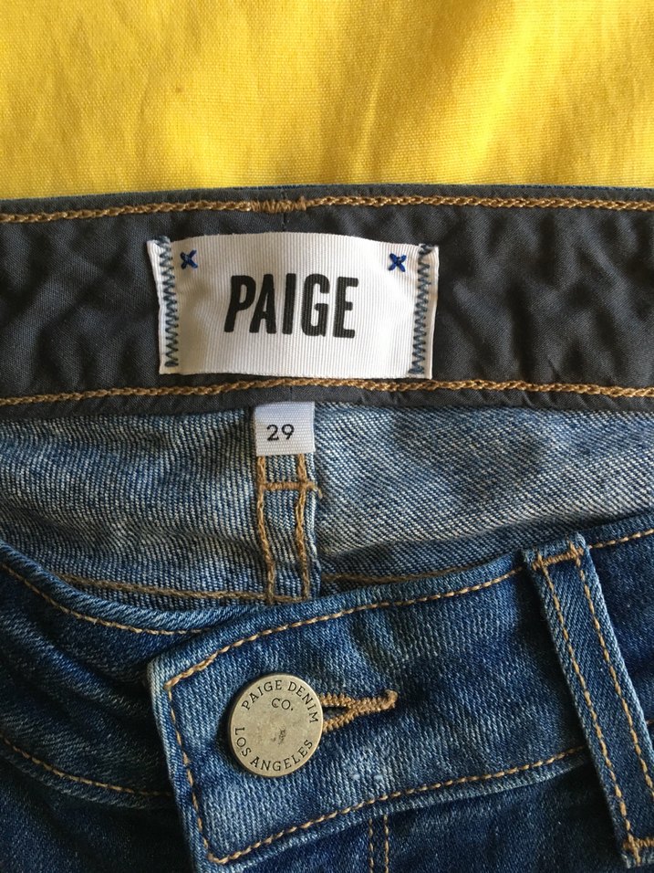 Paige Orijinal USA Denim Pantolon — görsel 4/10