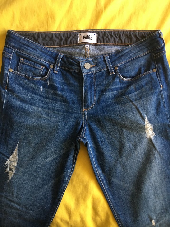 Paige Orijinal USA Denim Pantolon — görsel 2/10