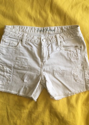 Zadig & Voltaire Beyaz Denim Sort
