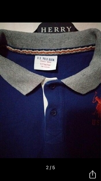 USPA Erkek Çocuk Polo Sweatshirt