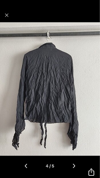 s Beden siyah Renk Motivi İtalyan Gothic Lolita Coquette Gömlek