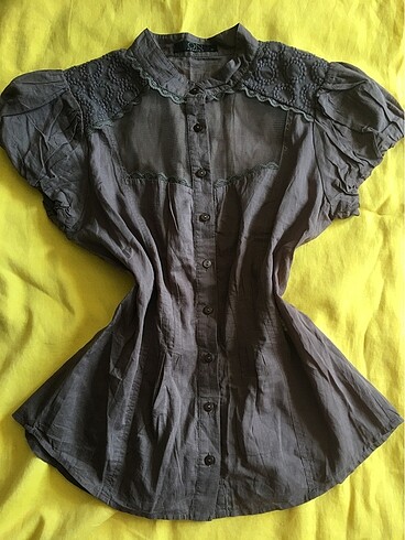 Gothic Lolita Coquette Vintage Gömlek