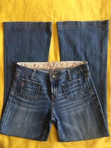Miss Me Orijinal İspanyol Paça Vintage Jean Pantolon