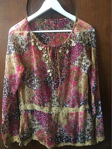 Gothic Fairycore Lolita Coquette Vintage Şifon Bluz