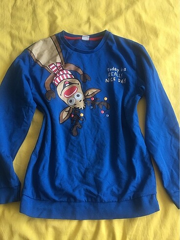 Lcwaikiki Sevimli Geyik Sweatshirt