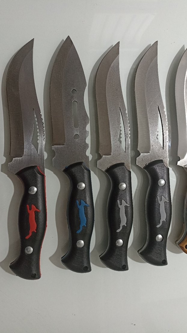 Kahverengi Saplı 5 Parça Av Bıçağı(Tekli Fiyat)(sıfır ürün) - Görsel 4