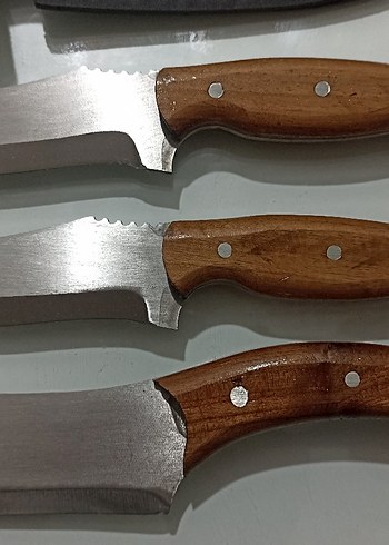 Ahşap Saplı Keskin Avcı Bıçakları Tekli fiyat(sıfır ürün) - Görsel 2