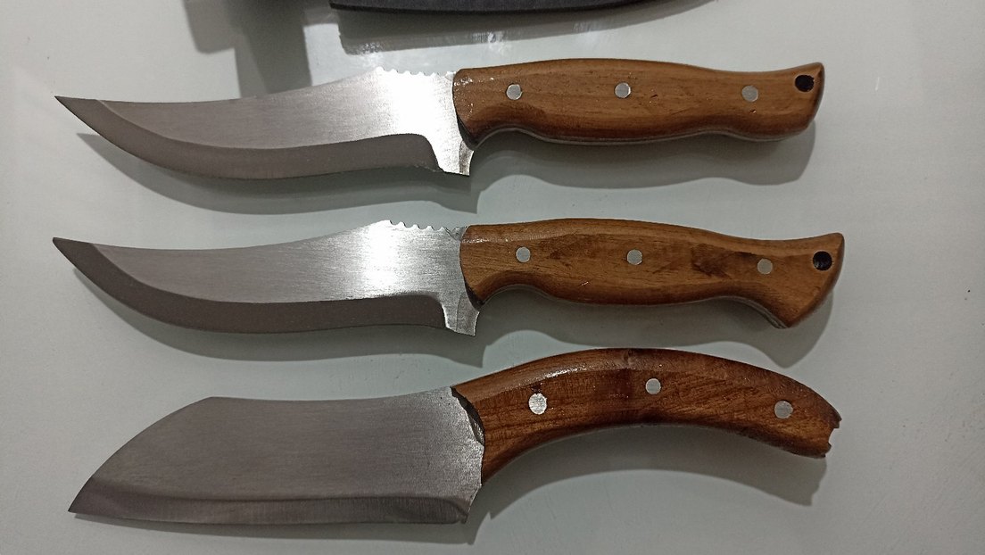 Ahşap Saplı Keskin Avcı Bıçakları Tekli fiyat(sıfır ürün) - Görsel 2