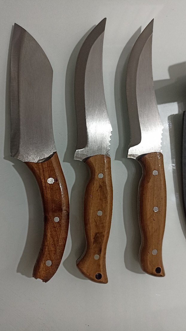 Ahşap Saplı Keskin Avcı Bıçakları Tekli fiyat(sıfır ürün) - Görsel 3