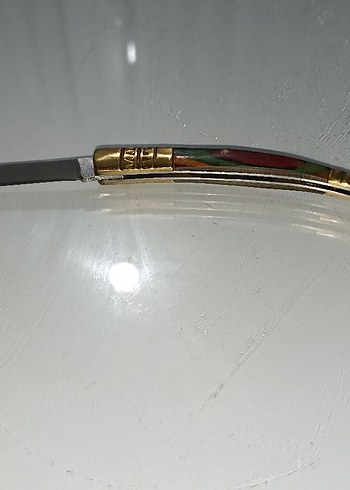 Çok Renkli Ahşap ve Metal Katlanır Kıl çakı - Görsel 4