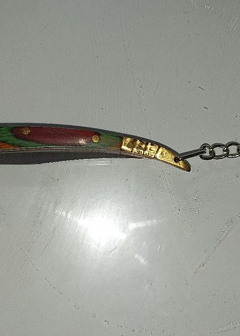 Çok Renkli Ahşap ve Metal Katlanır Kıl çakı - Görsel 3