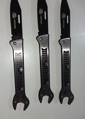 Siyah Çok Amaçlı Cep Bıçakları(Arizona 4 lü set) - Görsel 2