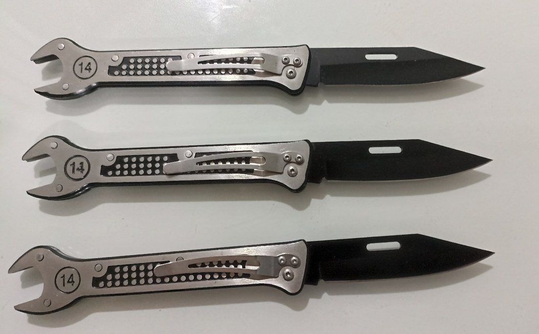 Siyah Çok Amaçlı Cep Bıçakları(Arizona 4 lü set) - Görsel 4