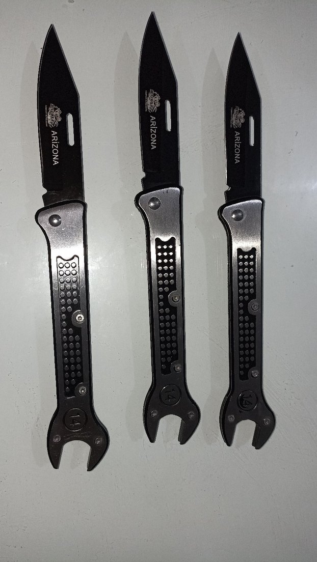 Siyah Çok Amaçlı Cep Bıçakları(Arizona 4 lü set) - Görsel 2