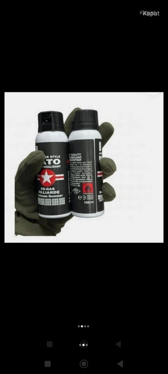 NATO BİBER GAZI SPREYİ 50 ML(SIFIR ÜRÜN)TEKLİ FIYAT - Görsel 2