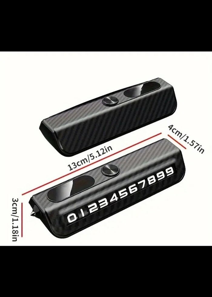 Arac İçin Cep Numarası Numaratörü(sıfır ürün) - Görsel 3