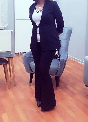 xl Beden siyah Renk Kadın blazer ceket
