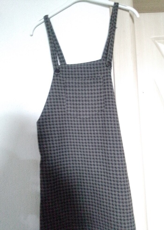 Kadın yeşil salopet  - Görsel 3