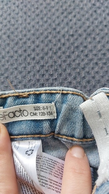 9 Yaş Beden mavi Renk Kot pantolon