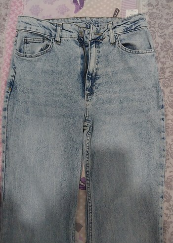 Paçası yırtmaçlı pantolon - Görsel 2