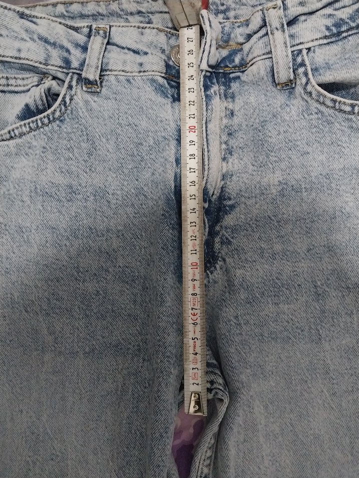 Paçası yırtmaçlı pantolon - Görsel 5