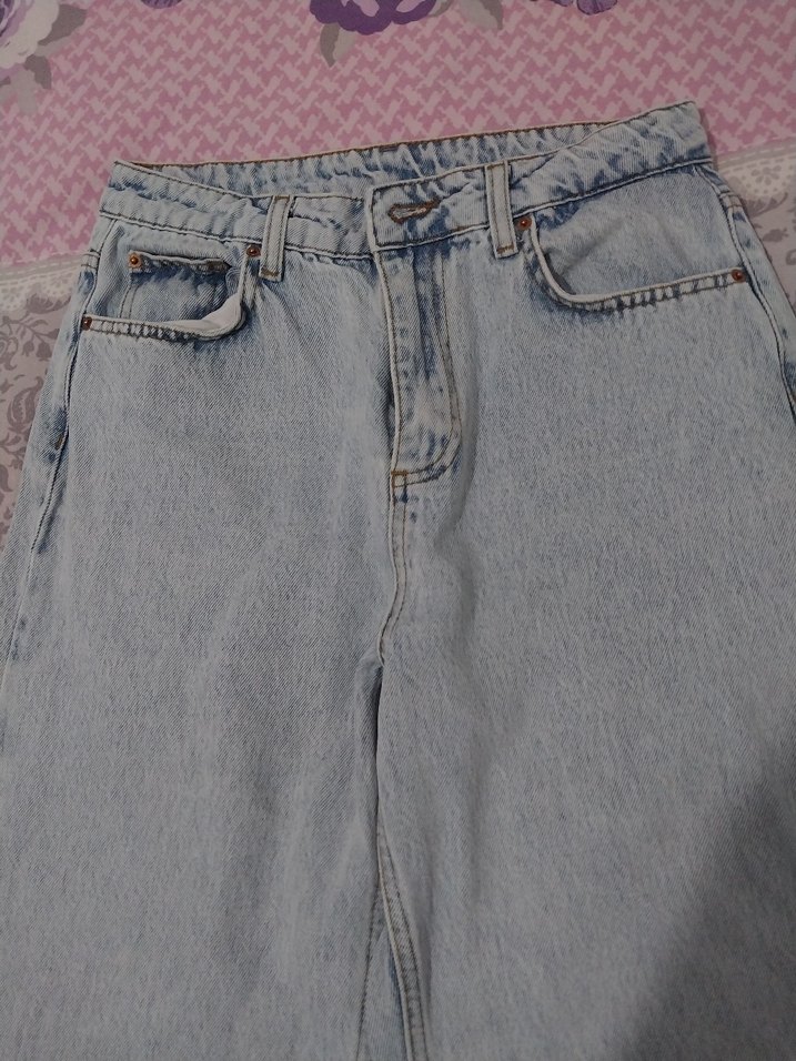 Mavi straight jean - Görsel 3