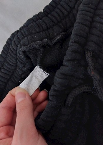 Kadın Siyah Rahat Kesim Eşofman Altı - Görsel 3