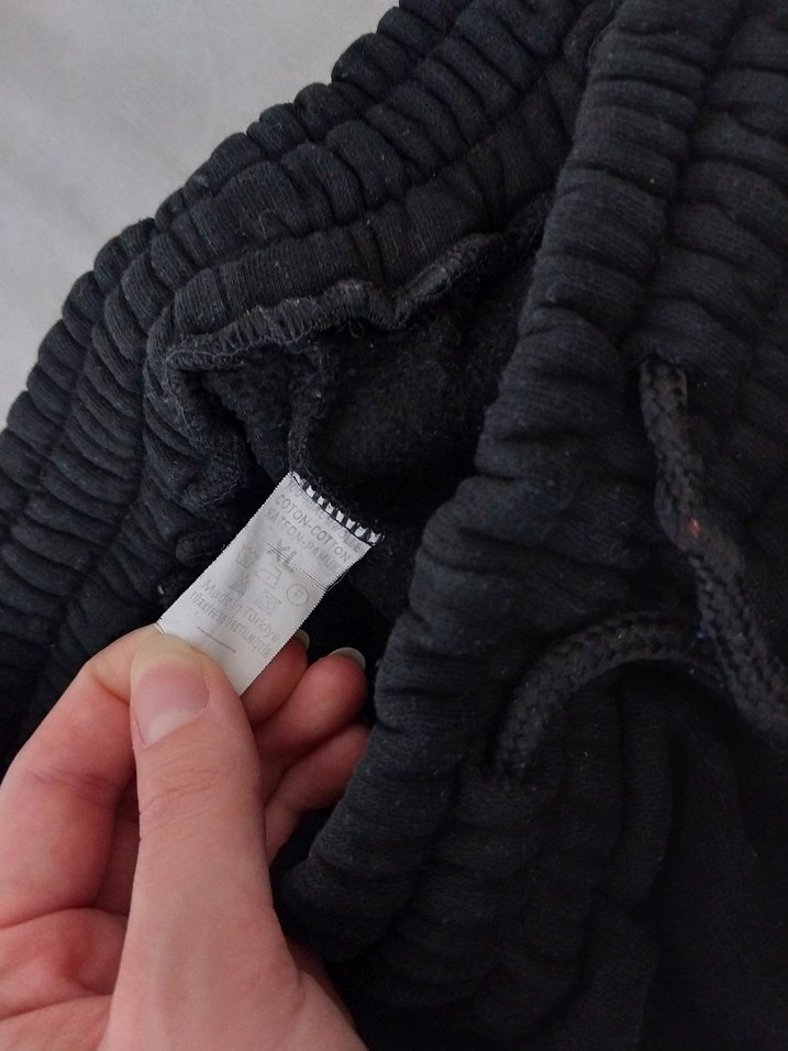 Kadın Siyah Rahat Kesim Eşofman Altı - Görsel 3