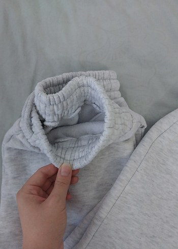 Gri Kadın Rahat Kesim Eşofman Altı - Görsel 3