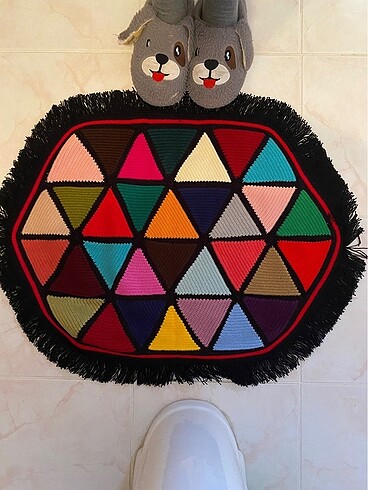  Beden El örgüsü kilim & paspas