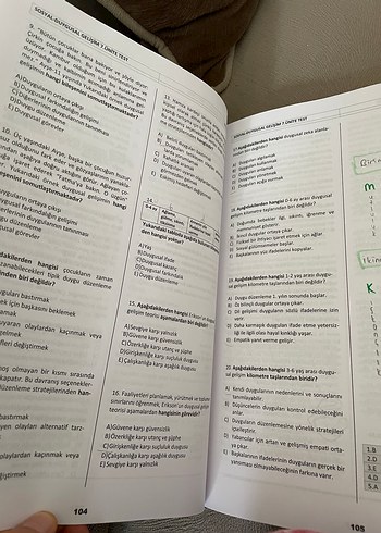 Çocuk Gelişimi 3. Sınıf Kitapları Seti - Görsel 4