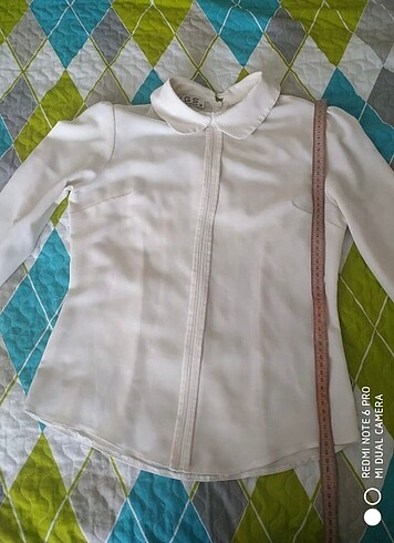 kadın beyaz gömlek - Görsel 4