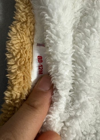 Kahverengi Kürklü Kedi Kapüşonlu Sweatshirt - Görsel 4