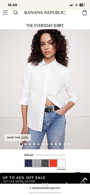 ralph lauren model banana republic gömlek