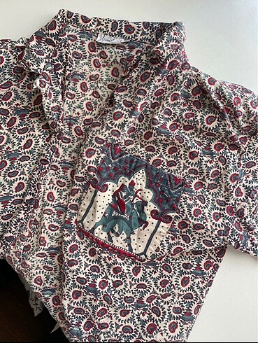 hermes vintage desenli gömlek