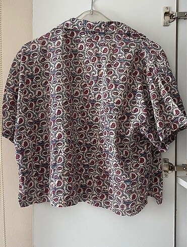 xl Beden çeşitli Renk hermes vintage desenli gömlek