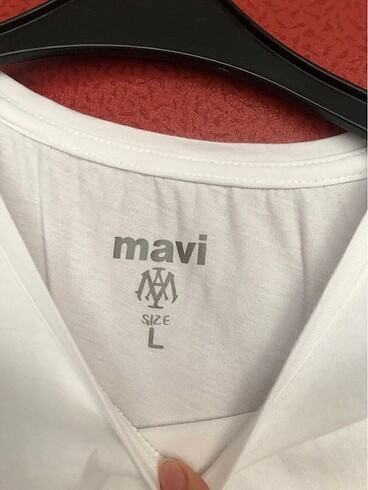l Beden Mavi tşört