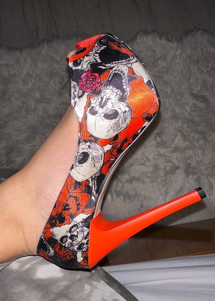 Platform topuklu ayakkabı - Görsel 2