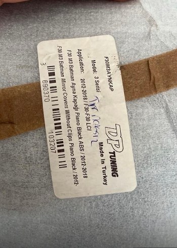 Bmw f30 yarasa aynaligi - Görsel 3