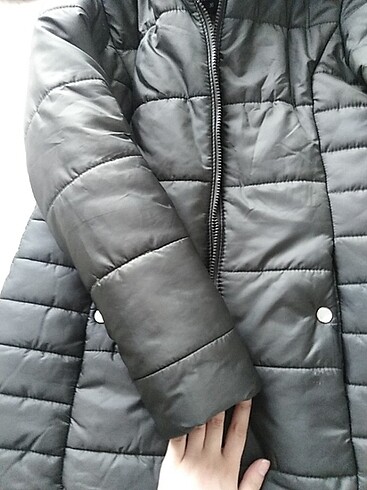 36 Beden yeşil Renk LCW mont